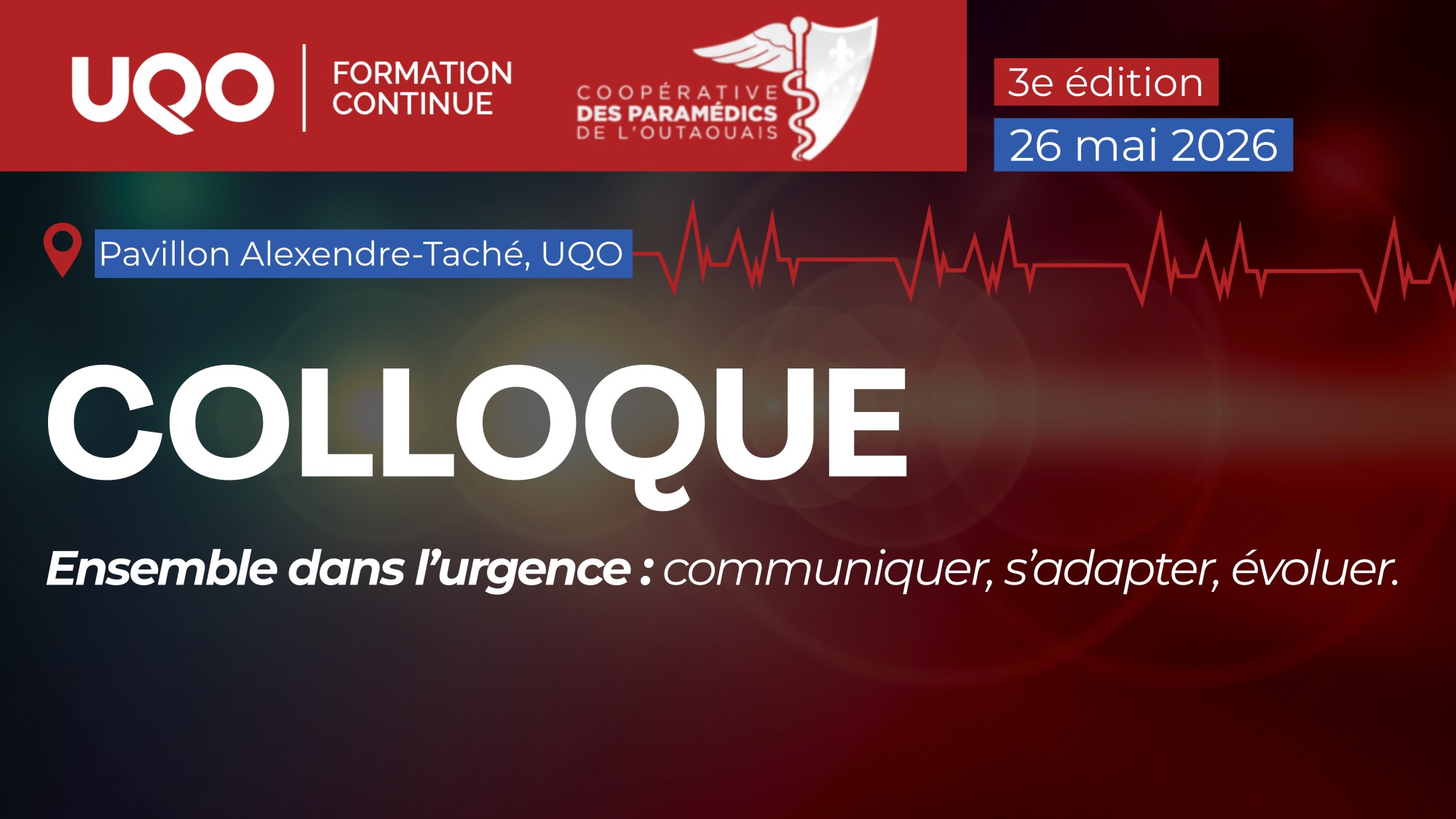 Colloque Ensemble dans l'urgence